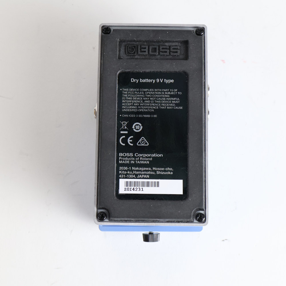 【中古】スーパーコーラス エフェクター BOSS CH-1 Super Chorus ギターエフェクター コーラス 裏面