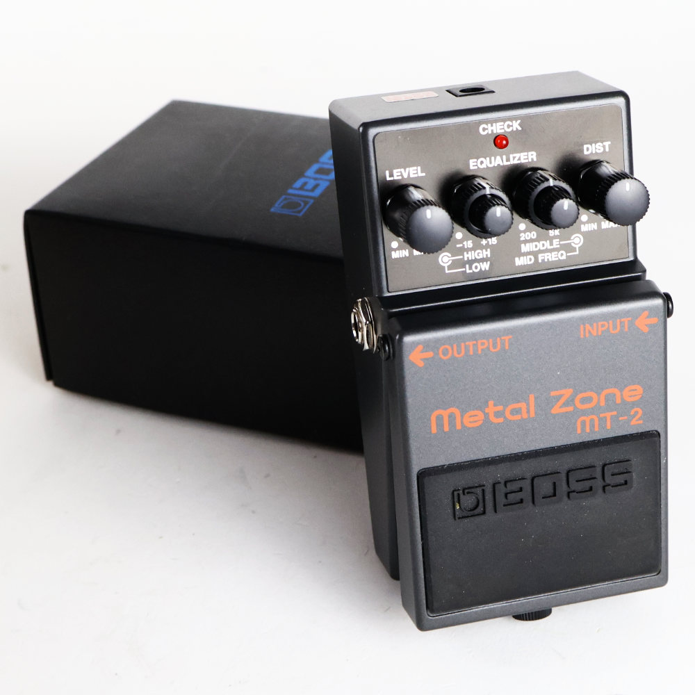 【中古】メタルゾーン エフェクター BOSS MT-2 Metal Zone ボス ギターエフェクター