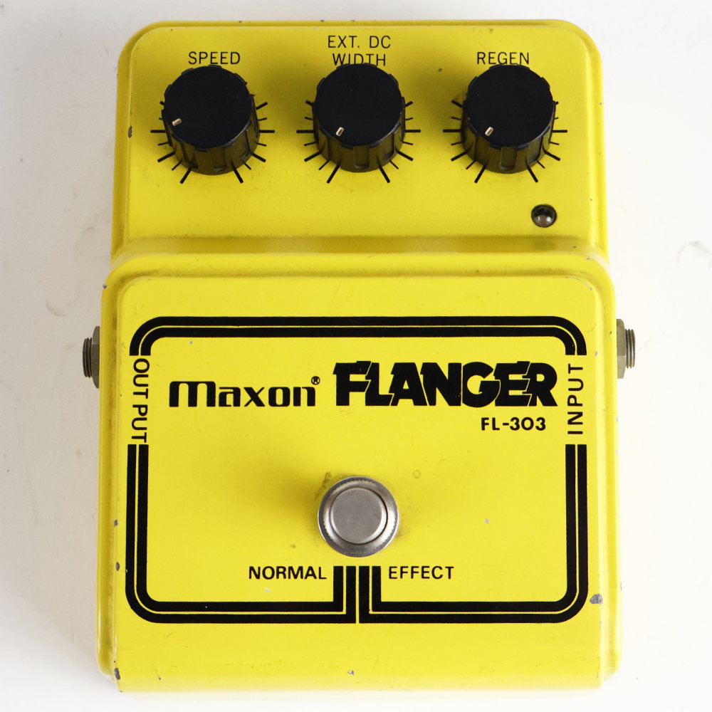 【中古】 フランジャー MAXON マクソン FL-303 FLANGER 後期型 ギターエフェクター