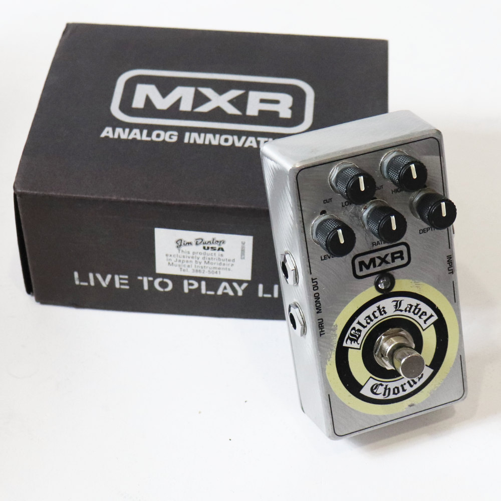 【中古】 コーラス エフェクター MXR ZW38 Black Label Chorus ザックワイルド ギターエフェクター