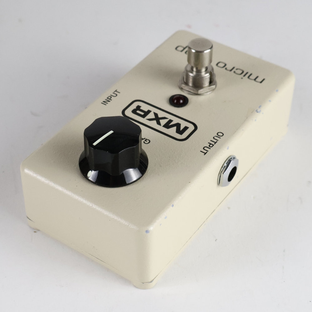 【中古】 ブースター エフェクター MXR M-133 MICRO AMP マイクロアンプ ギターエフェクター 全体
