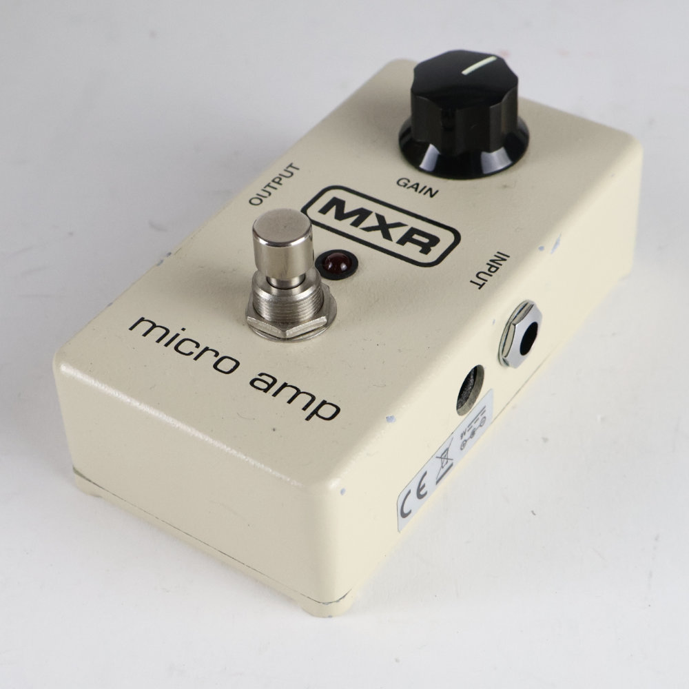 【中古】 ブースター エフェクター MXR M-133 MICRO AMP マイクロアンプ ギターエフェクター 全体
