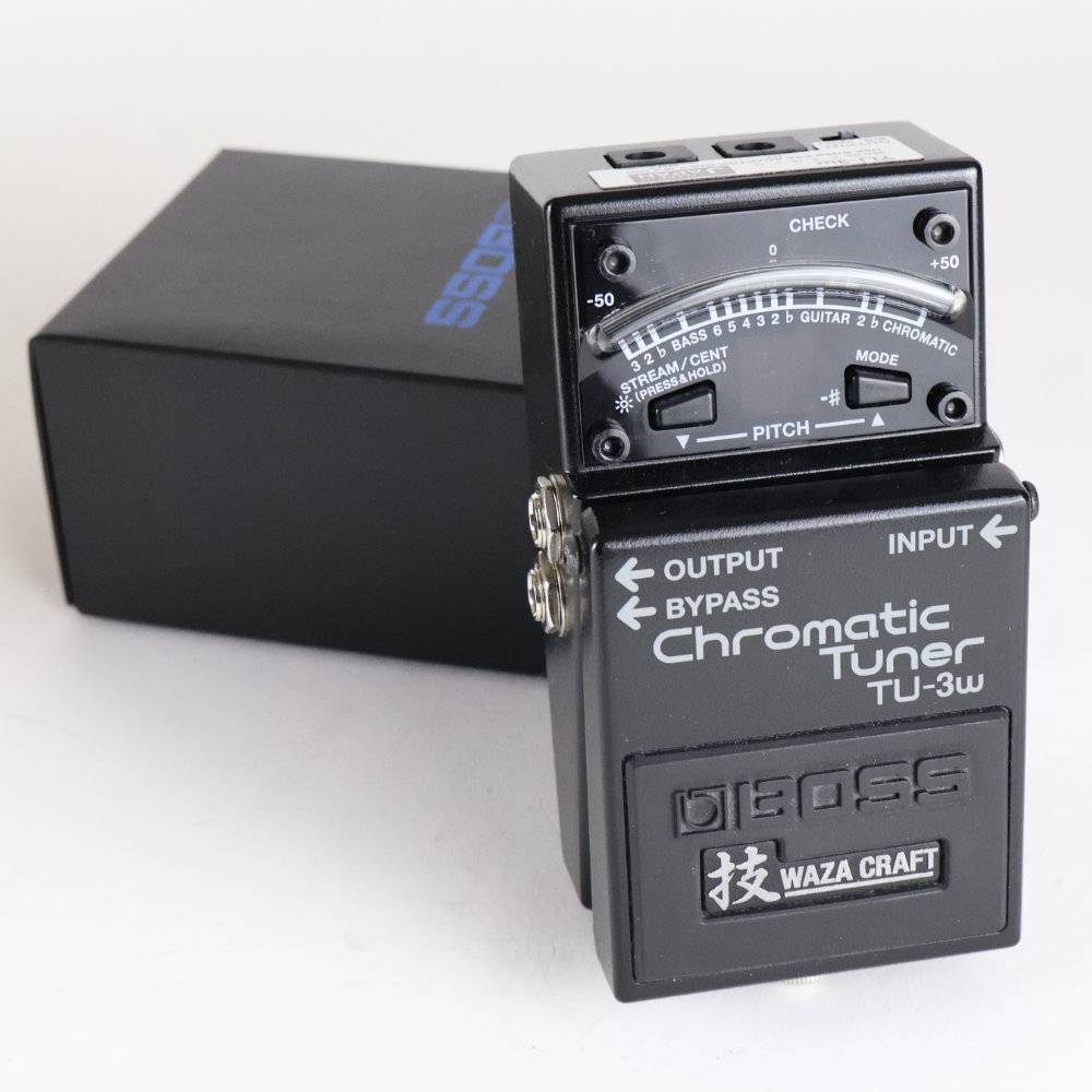 【中古】 BOSS TU-3W Chromatic Tuner WAZA CRAFTシリーズ ギターチューナー