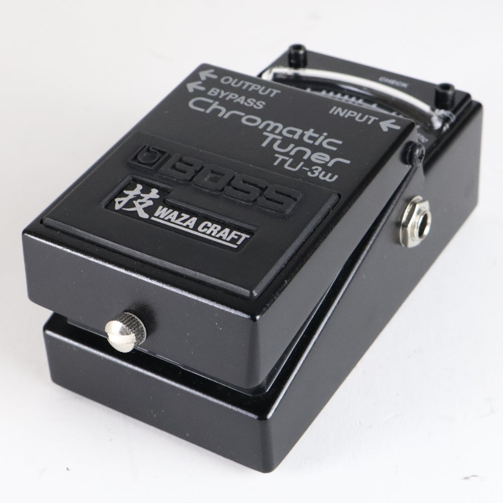 【中古】 BOSS TU-3W Chromatic Tuner WAZA CRAFTシリーズ ギターチューナー 全体