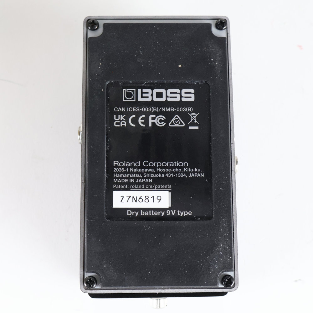 【中古】 BOSS TU-3W Chromatic Tuner WAZA CRAFTシリーズ ギターチューナー 底面