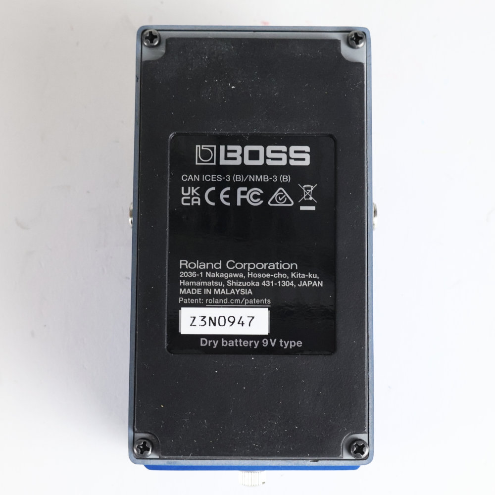 【中古】 BOSS CP-1X Compressor コンプレッサー エフェクター 底面