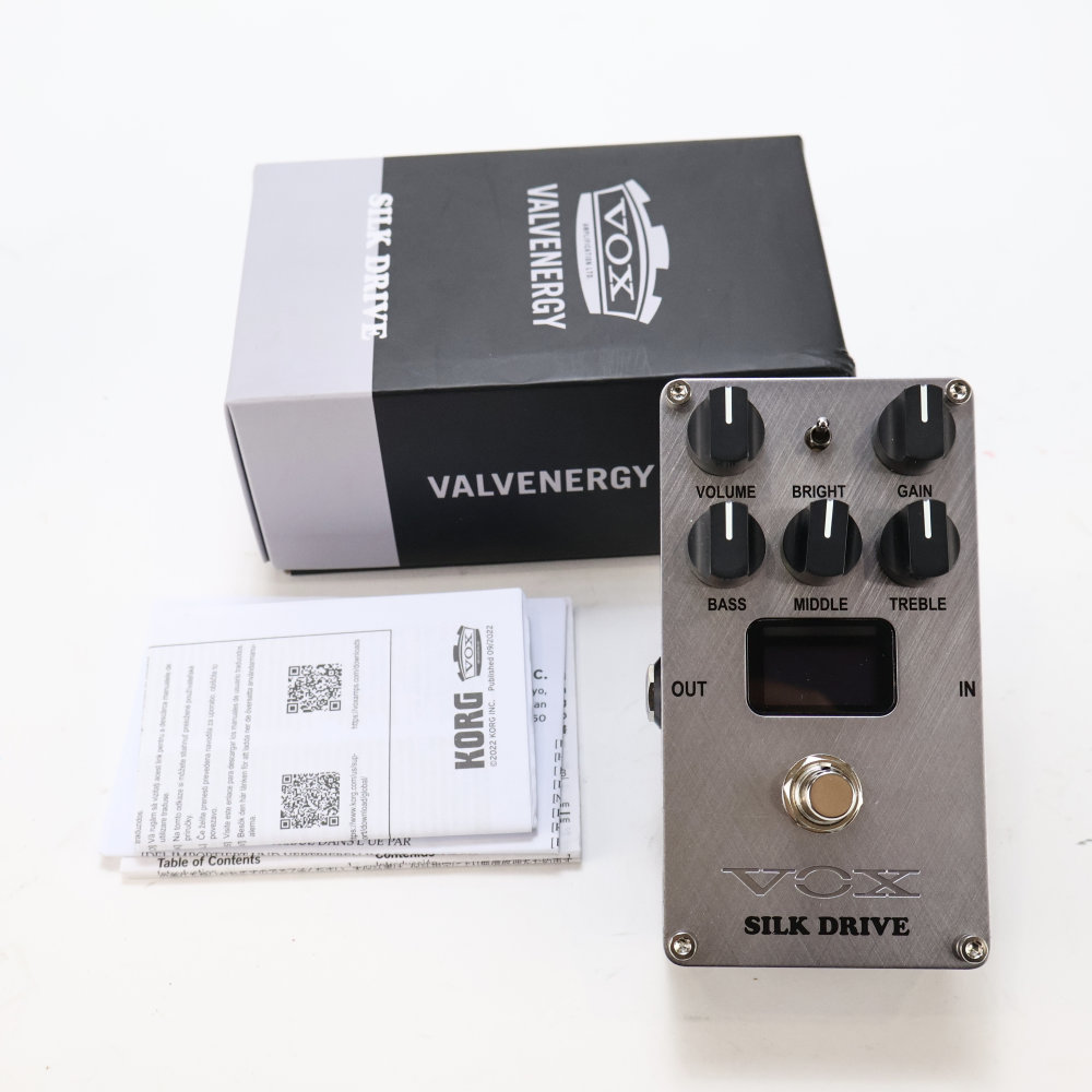 【中古】 VOX SILK DRIVE VE-SD ギターエフェクター オーバードライブ