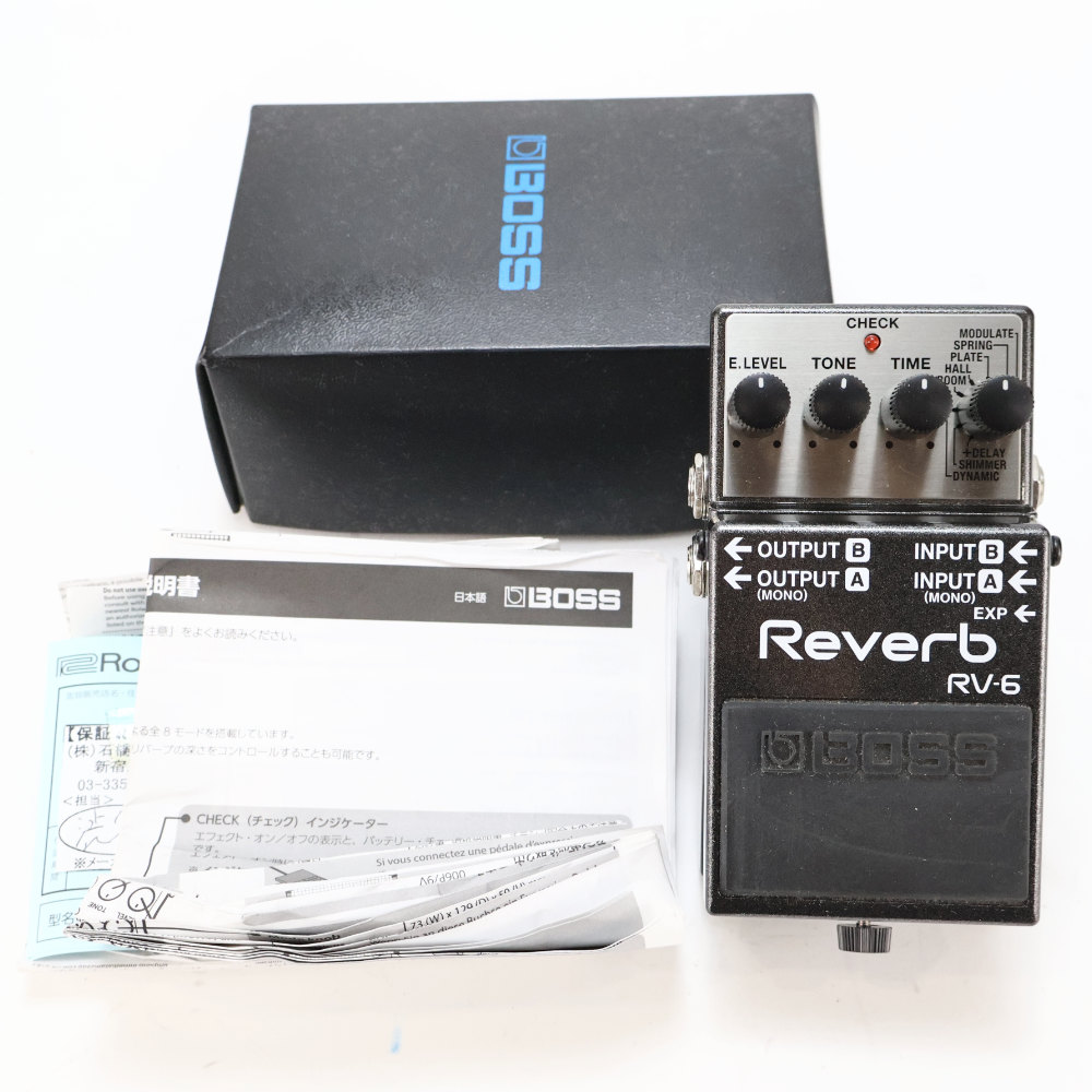 【中古】 BOSS ボス Reverb RV-6 リバーブ エフェクター