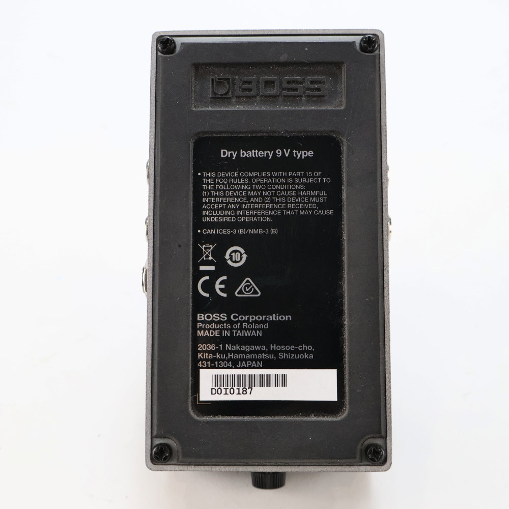 【中古】 BOSS ボス Reverb RV-6 リバーブ エフェクター 裏面