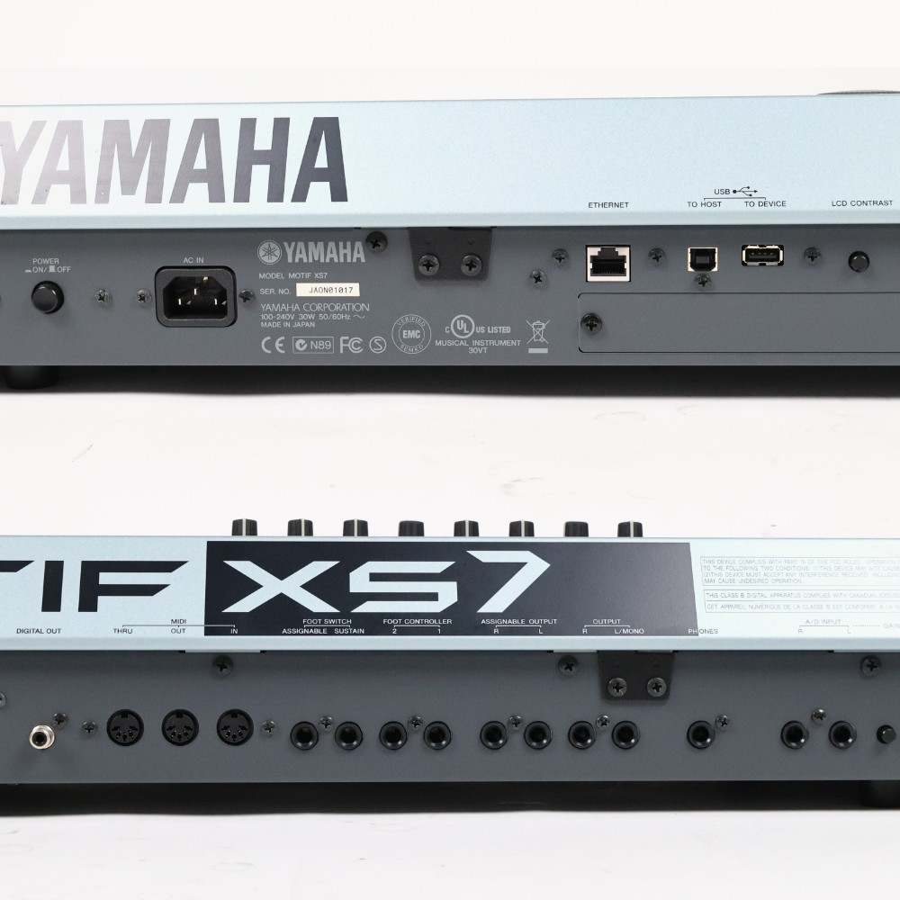 【中古】 シンセサイザー YAMAHA MOTIF XS7 ヤマハ 76鍵 インサート 
