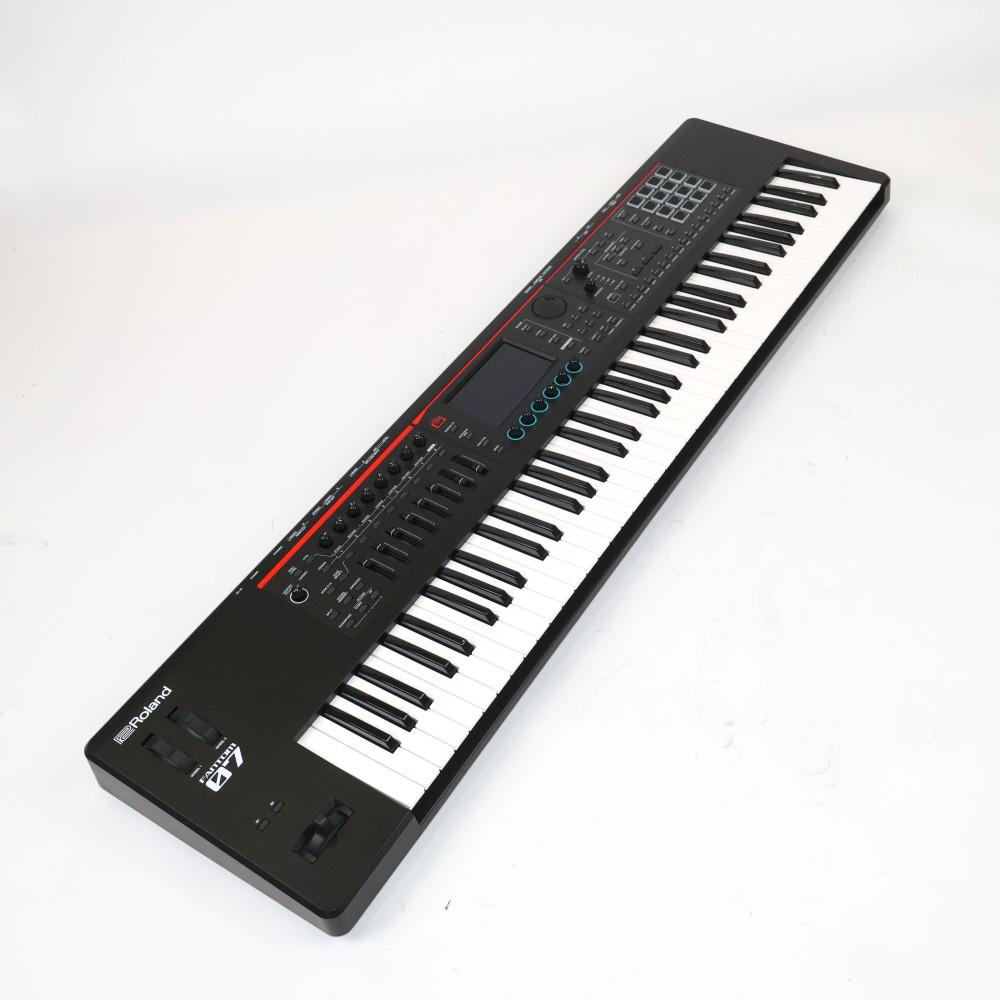 【中古】 ROLAND FANTOM-07 MUSIC WORKSTATION シンセサイザー キーボード 詳細画像