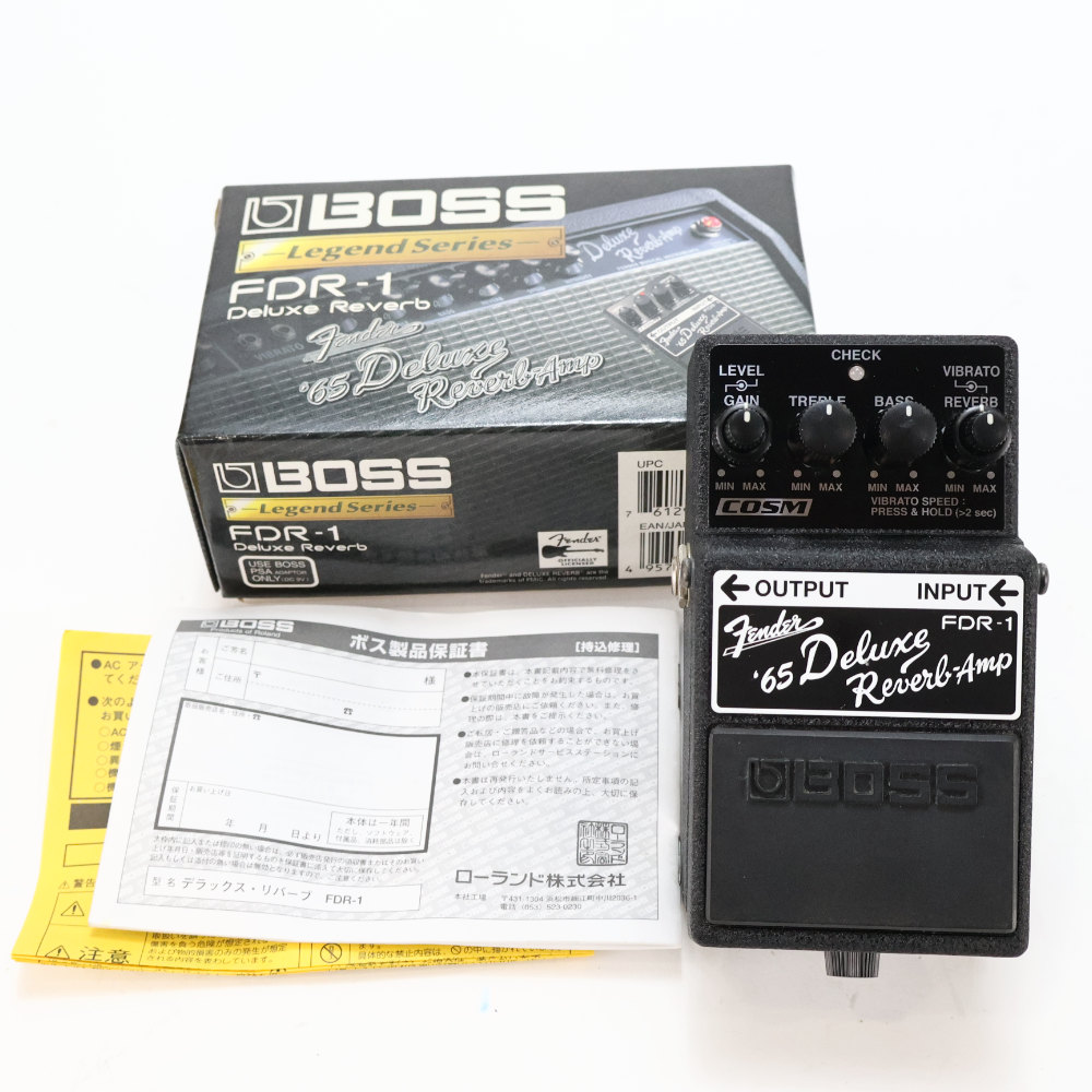 【中古】 BOSS FDR-1 Deluxe Reverb オーバードライブ ギターエフェクター