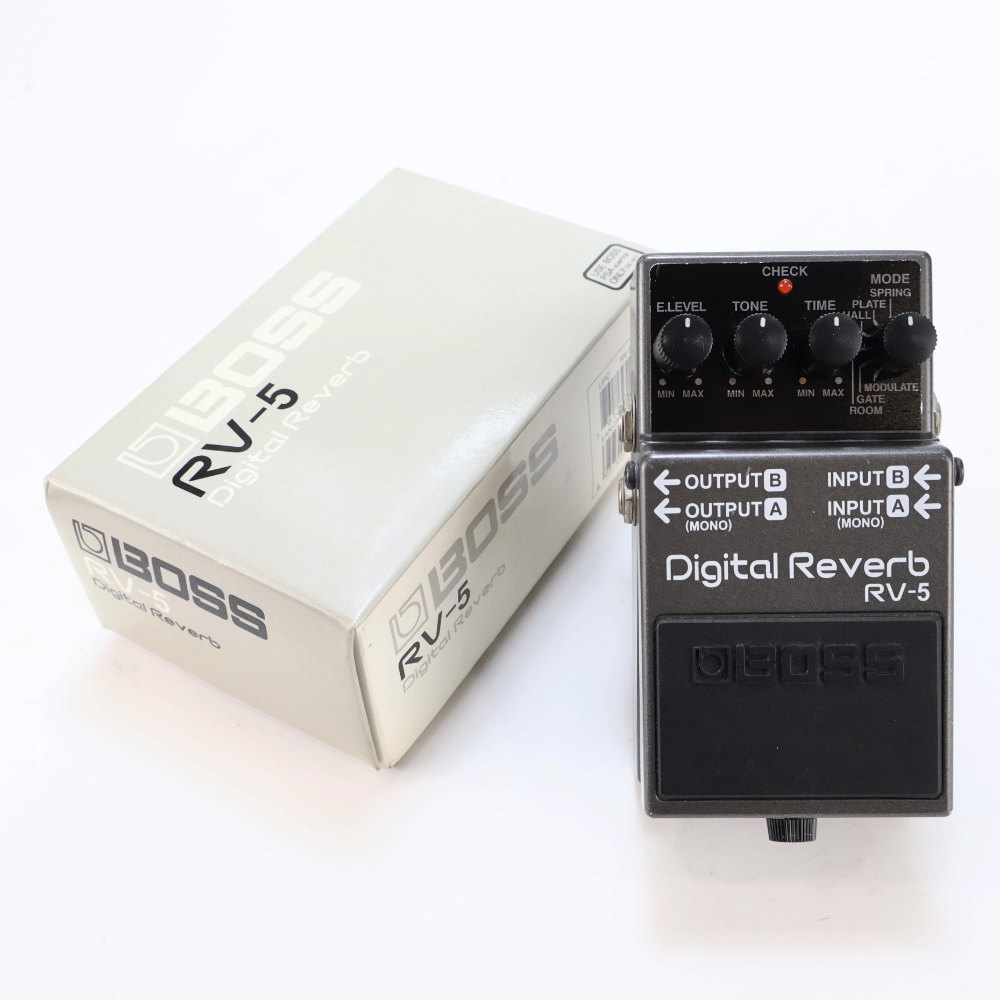 【中古】デジタルリバーブ エフェクター BOSS RV-5 Digital Reverb ボス リヴァーブ エフェクター