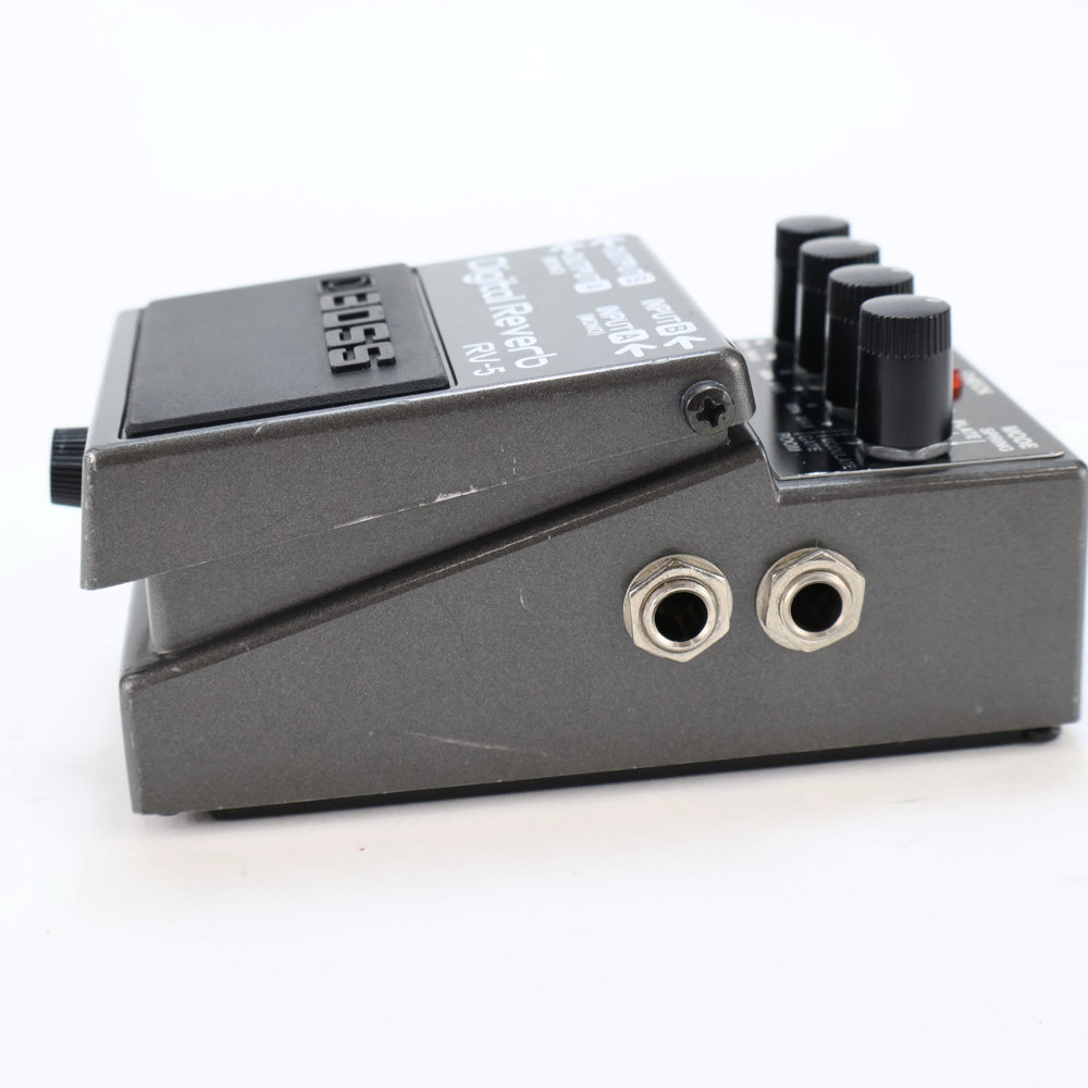 【中古】デジタルリバーブ エフェクター BOSS RV-5 Digital Reverb ボス リヴァーブ エフェクター 側面