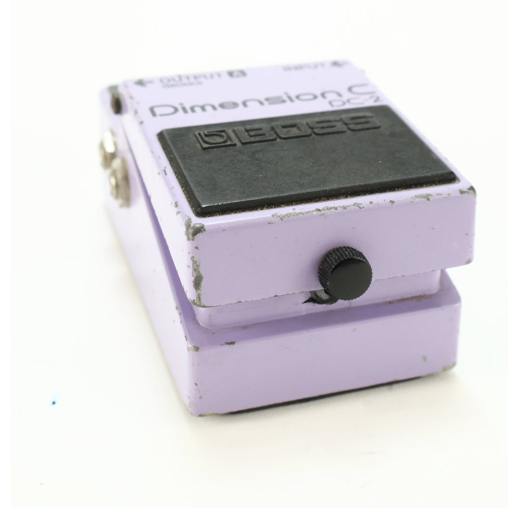 【中古】 ディメンション コーラス エフェクター BOSS DC-2 Dimension C Made in Japan ギターエフェクター 側面