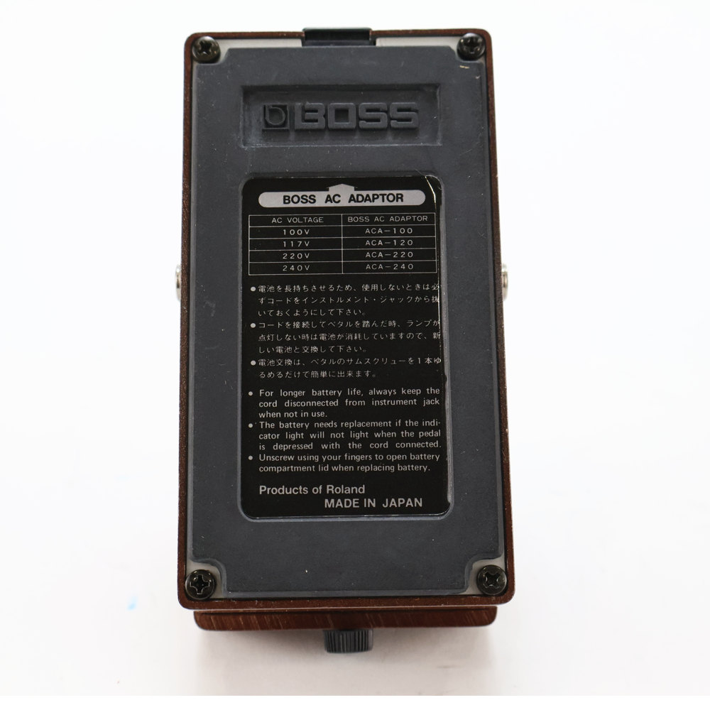 【中古】オクターブ エフェクター BOSS OC-2 Octave made in Japan ギターエフェクター オクターバー 裏面