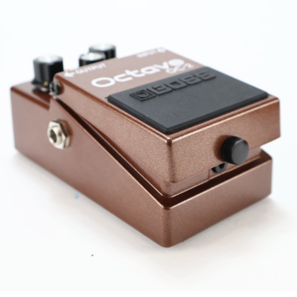 【中古】オクターブ エフェクター BOSS OC-2 Octave made in Japan ギターエフェクター オクターバー 側面