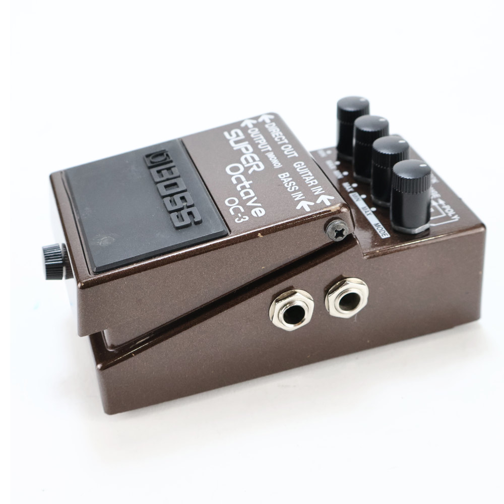 【中古】 スーパーオクターブ エフェクター BOSS OC-3  Super Octave ボス ギターエフェクター オクターバー 側面