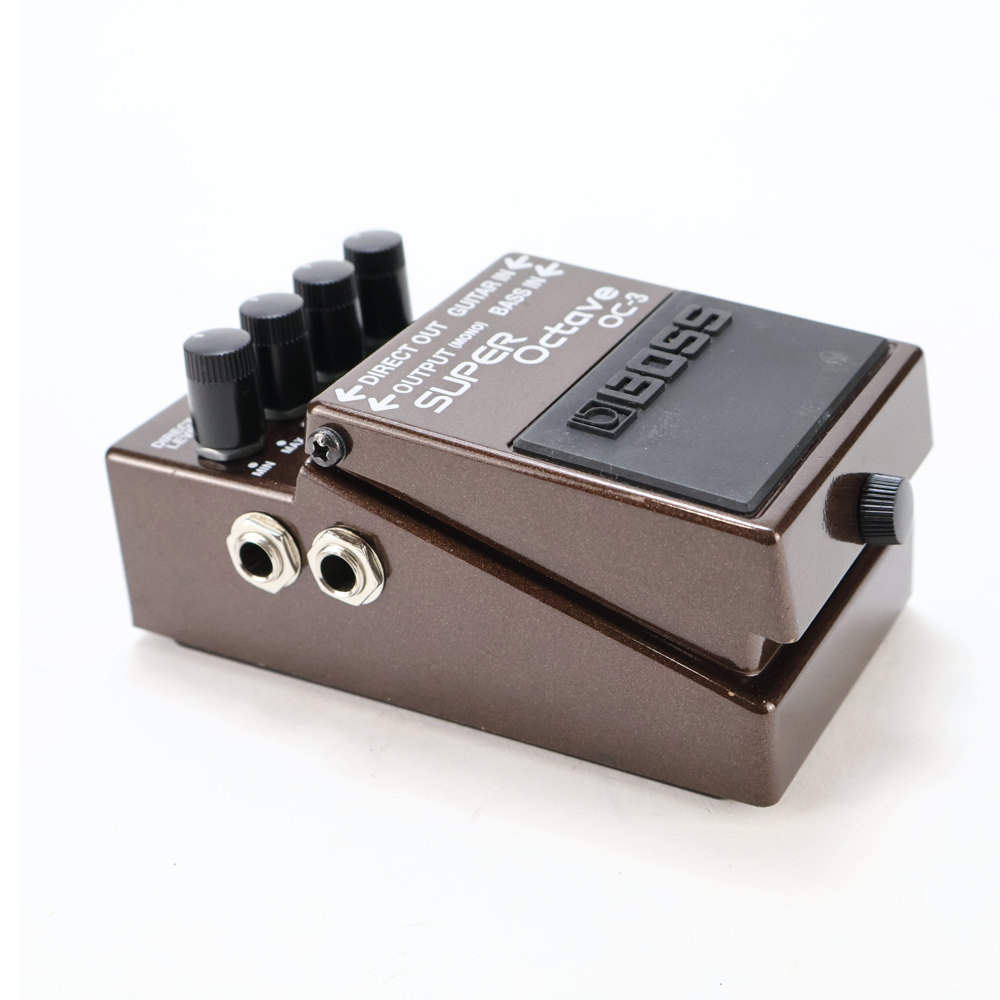 【中古】 スーパーオクターブ エフェクター BOSS OC-3  Super Octave ボス ギターエフェクター オクターバー 側面