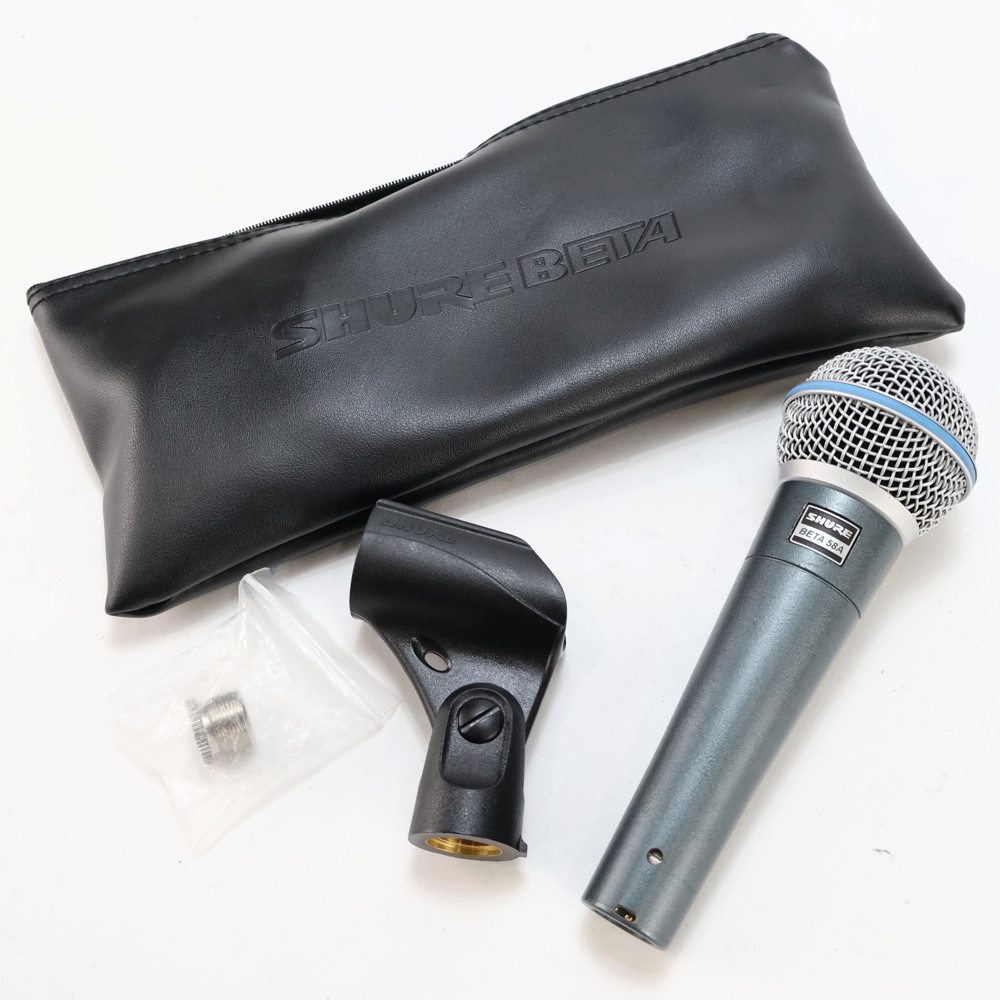 【中古】 マイク ダイナミックマイク シュアー SHURE BETA58A シュア マイクロフォン ベータゴッパ