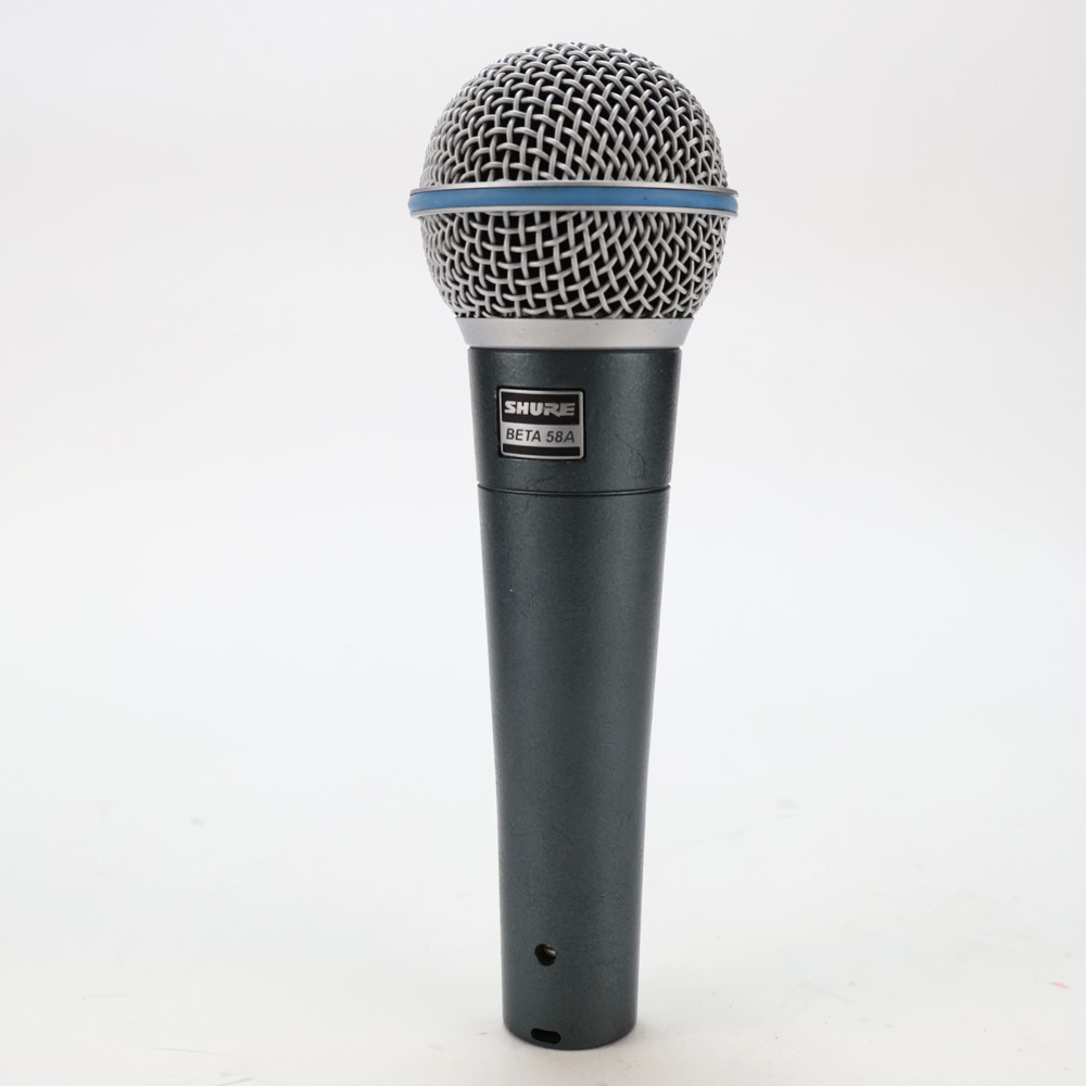 【中古】 マイク ダイナミックマイク シュアー SHURE BETA58A シュア マイクロフォン ベータゴッパ 表面