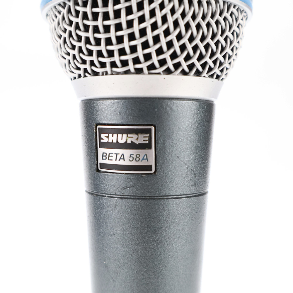 【中古】 マイク ダイナミックマイク シュアー SHURE BETA58A シュア マイクロフォン ベータゴッパ ロゴ