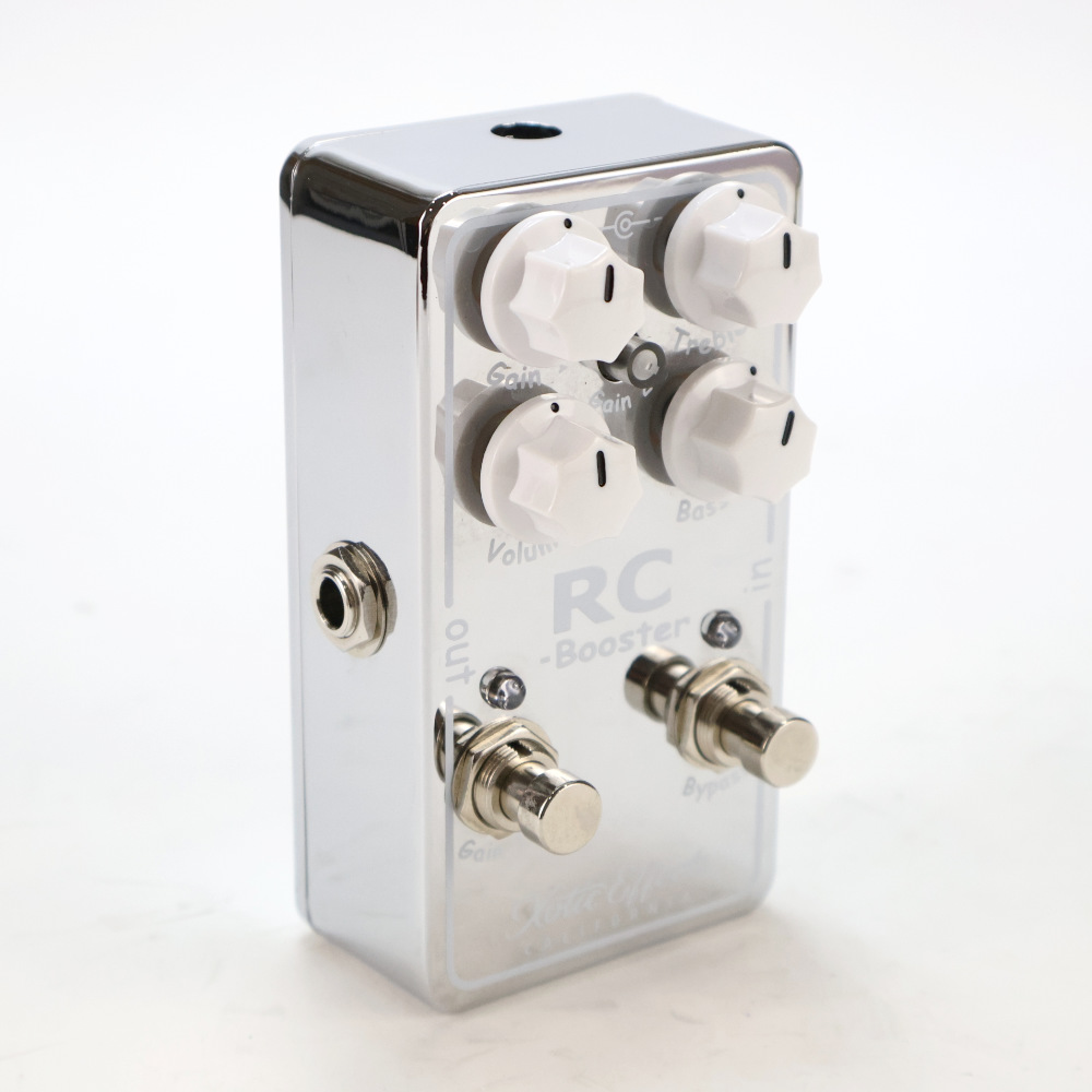 【中古】 ブースター エフェクター Xotic RC Booster Chrome Limited Edition 詳細画像