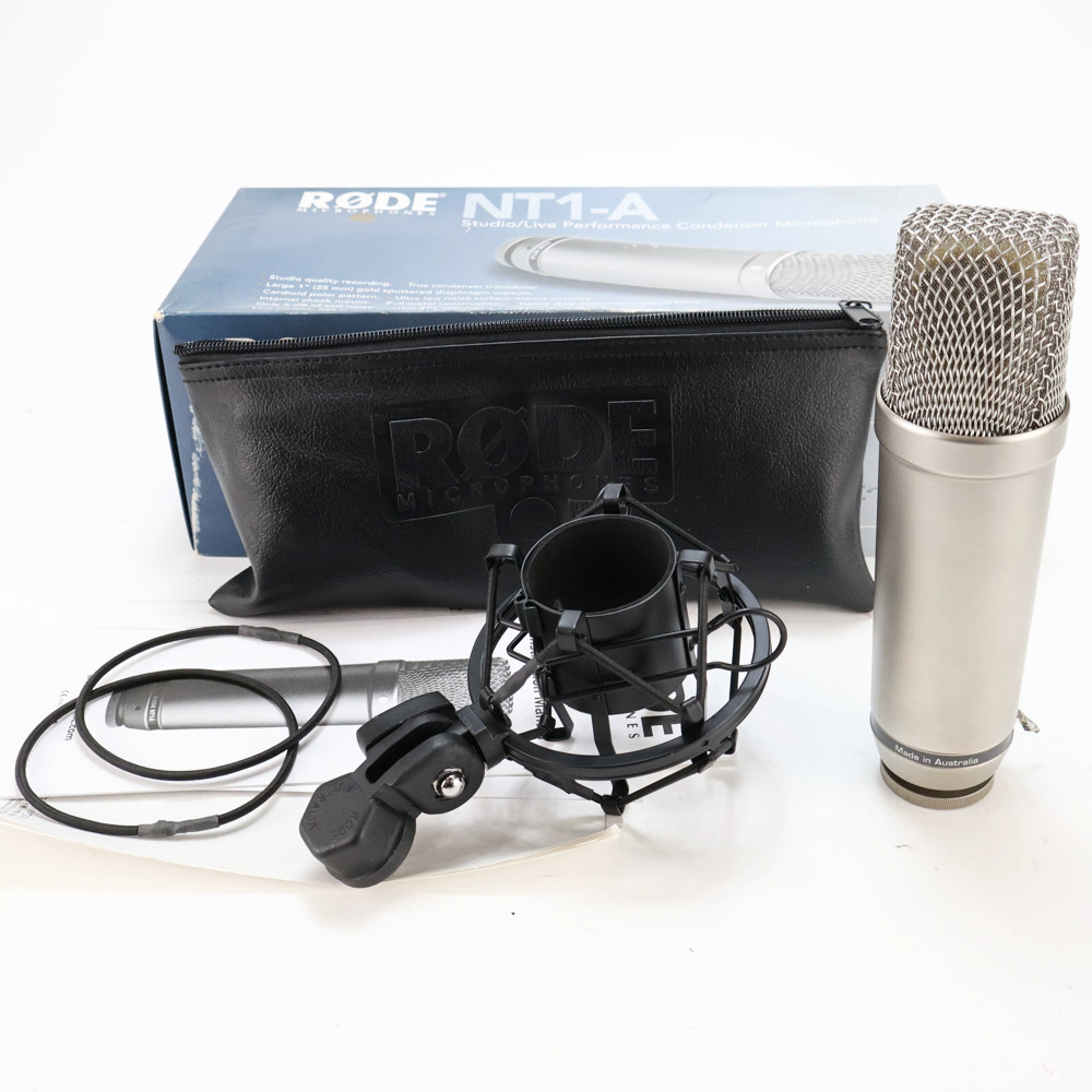 【中古】 マイク コンデンサーマイク RODE NT1-A マイクロフォン