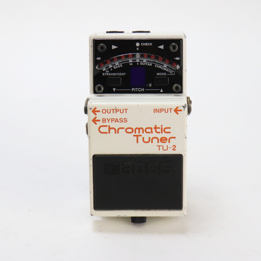 【中古】 クロマチックチューナー エフェクター BOSS TU-2 Chromatic Tuner ペダルチューナー