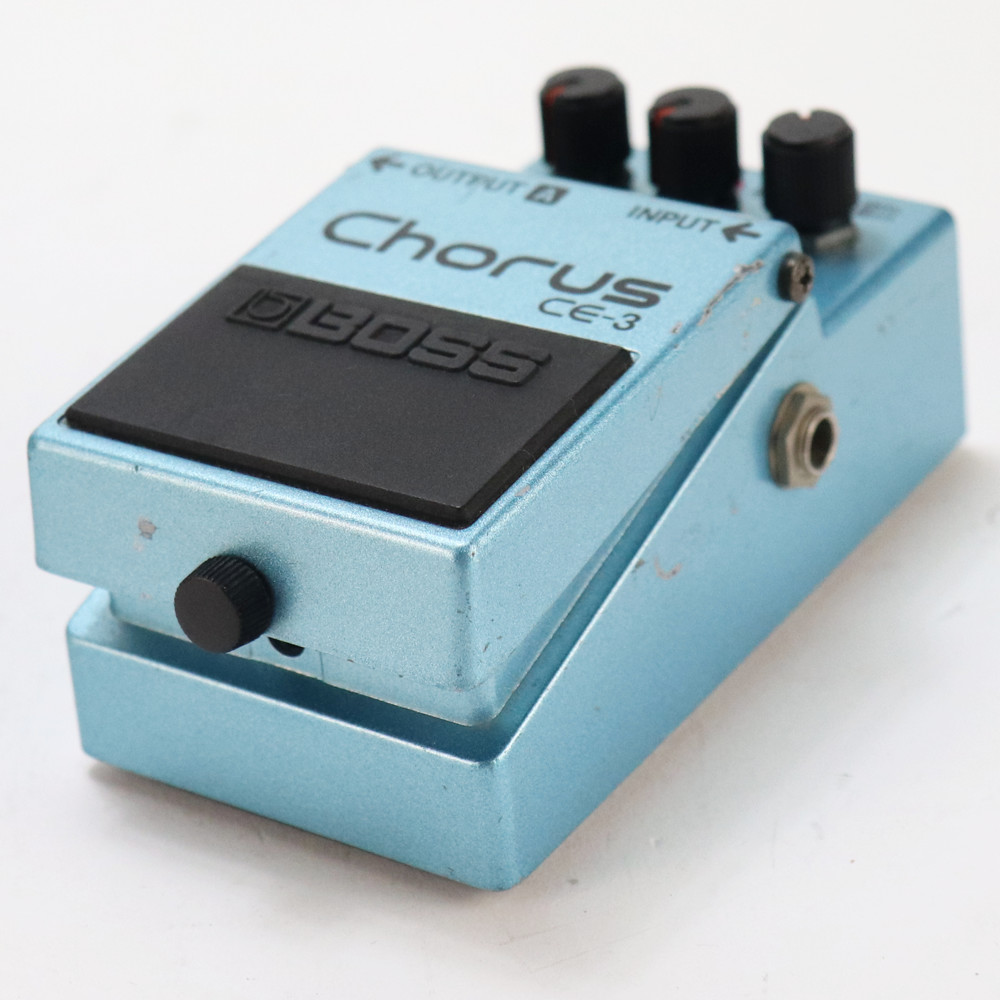 【中古】 コーラス エフェクター BOSS CE-3 Chorus Made in JAPAN ギターエフェクター 側面