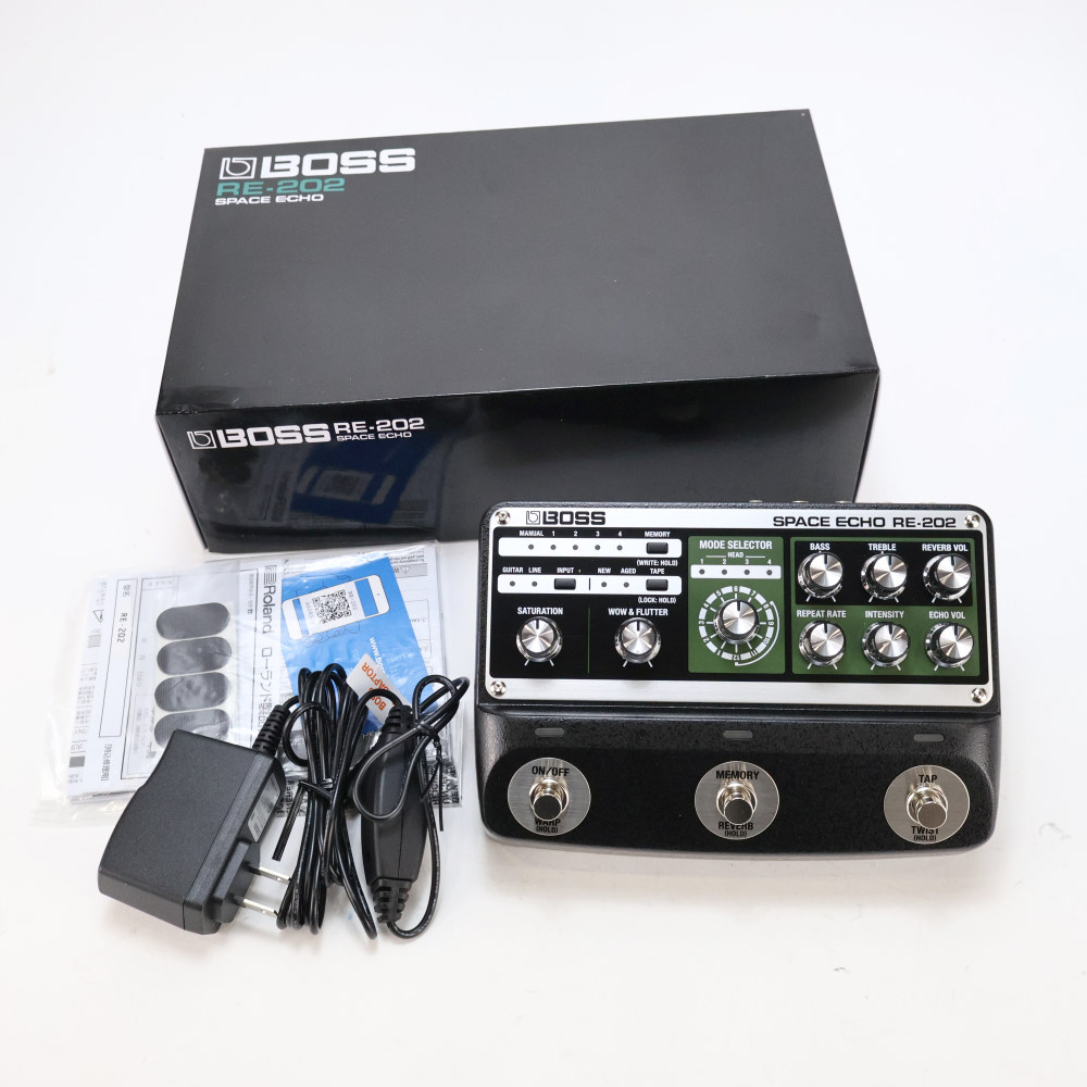 【中古】 BOSS RE-202 Space Echo スペースエコー エコー ディレイ リバーブ ギターエフェクター