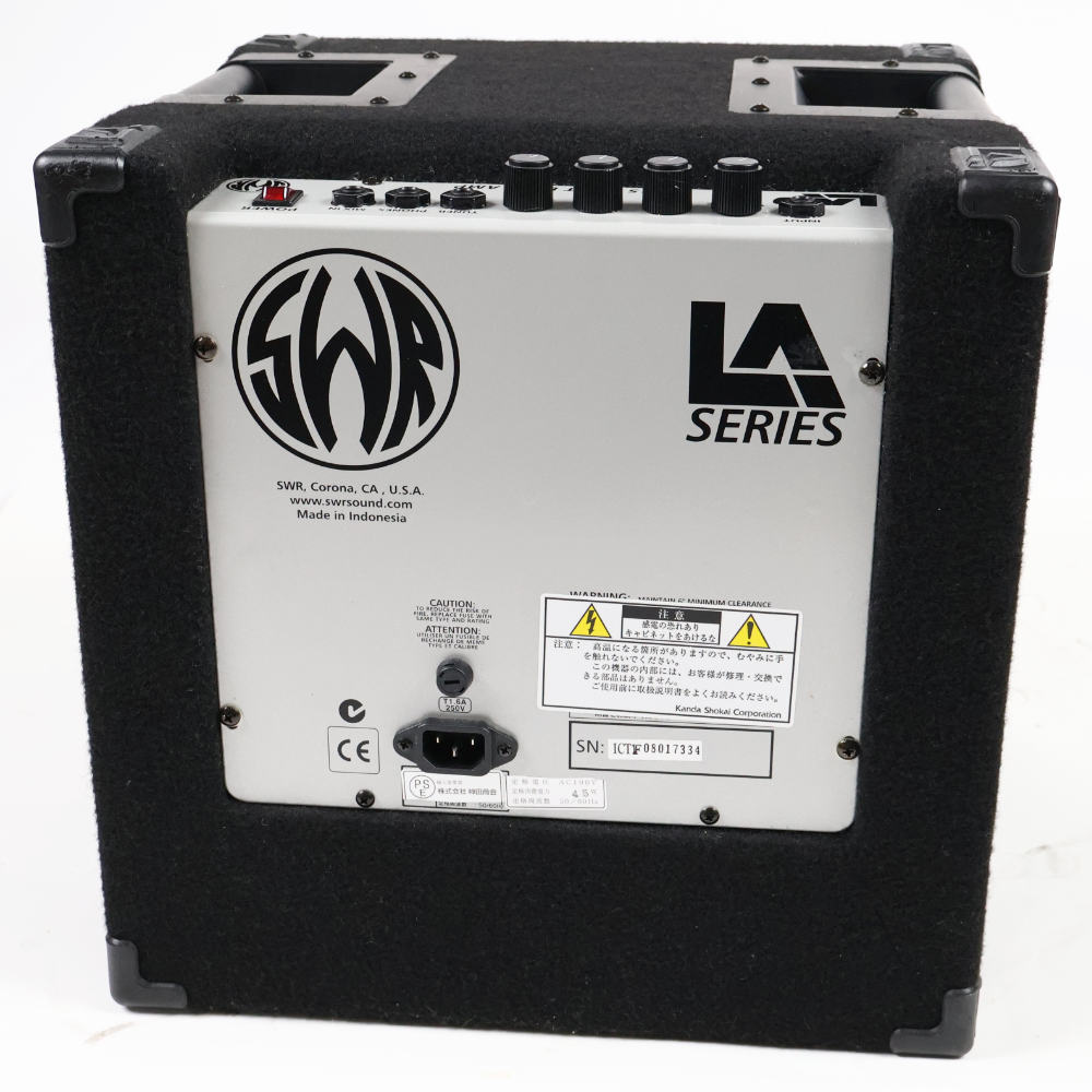 【中古】 ベースアンプ SWR LA10 コンボアンプ 本体画像 裏
