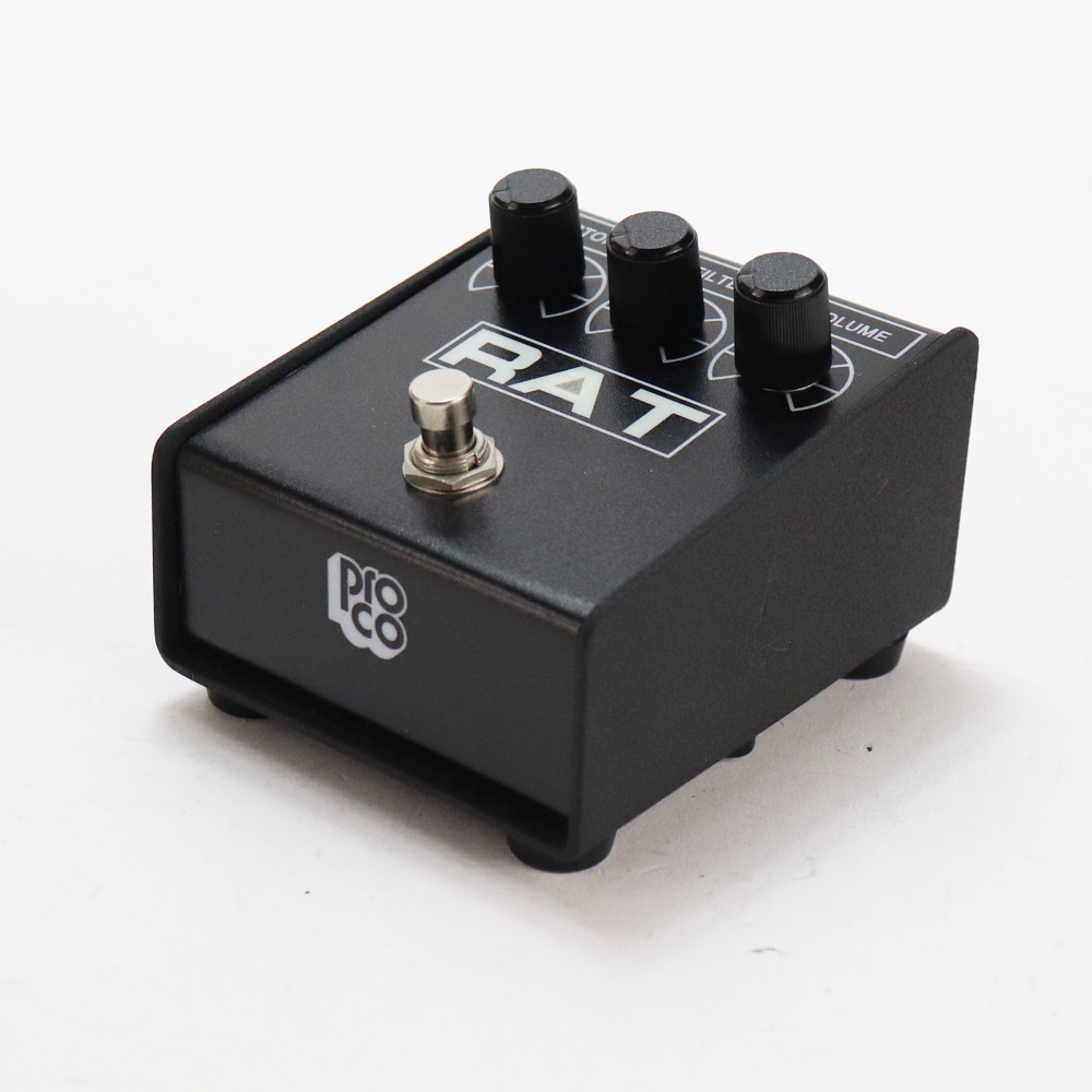 【中古】 ディストーション PROCO RAT2 エフェクター プロコ ラット RAT 側面