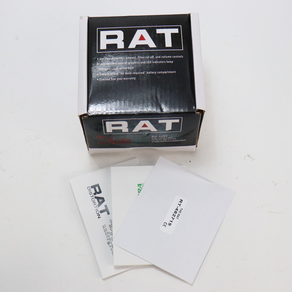 【中古】 ディストーション PROCO RAT2 エフェクター プロコ ラット RAT 付属品
