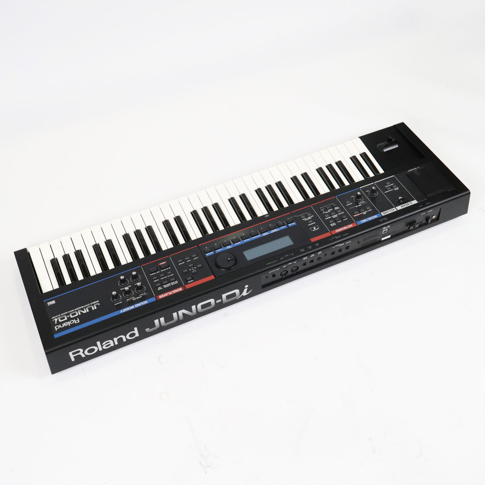【中古】 モバイルシンセサイザー Roland JUNO-Di ローランド 本体画像 斜め