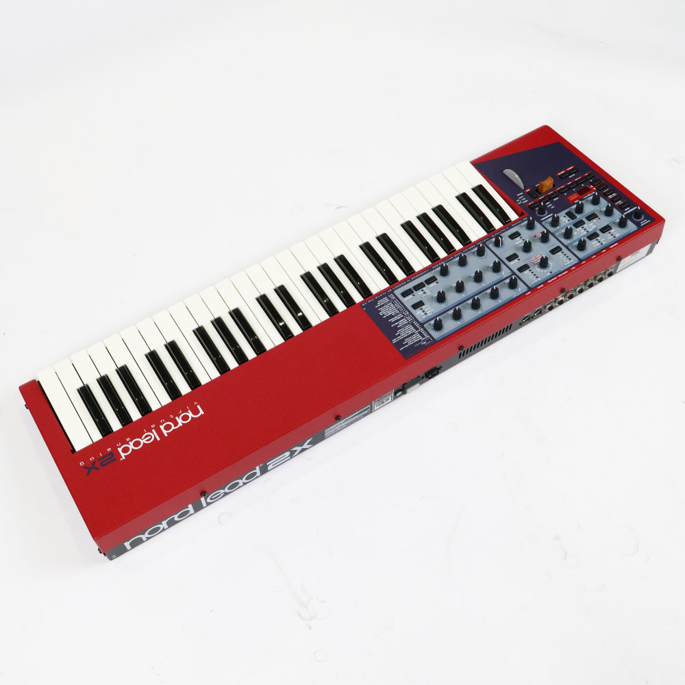 【中古】 シンセサイザー CLAVIA クラビア Nord Lead 2X 本体画像 裏