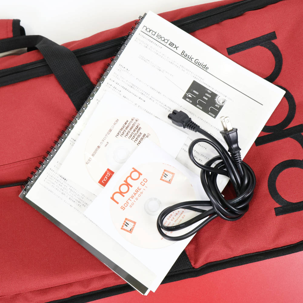 【中古】 シンセサイザー CLAVIA クラビア Nord Lead 2X 付属品画像