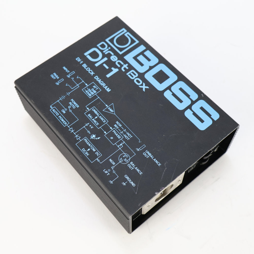 【中古】 ダイレクトボックス DIボックス BOSS DI-1 Direct Box D.Iボックス MADE IN JAPAN 日本製