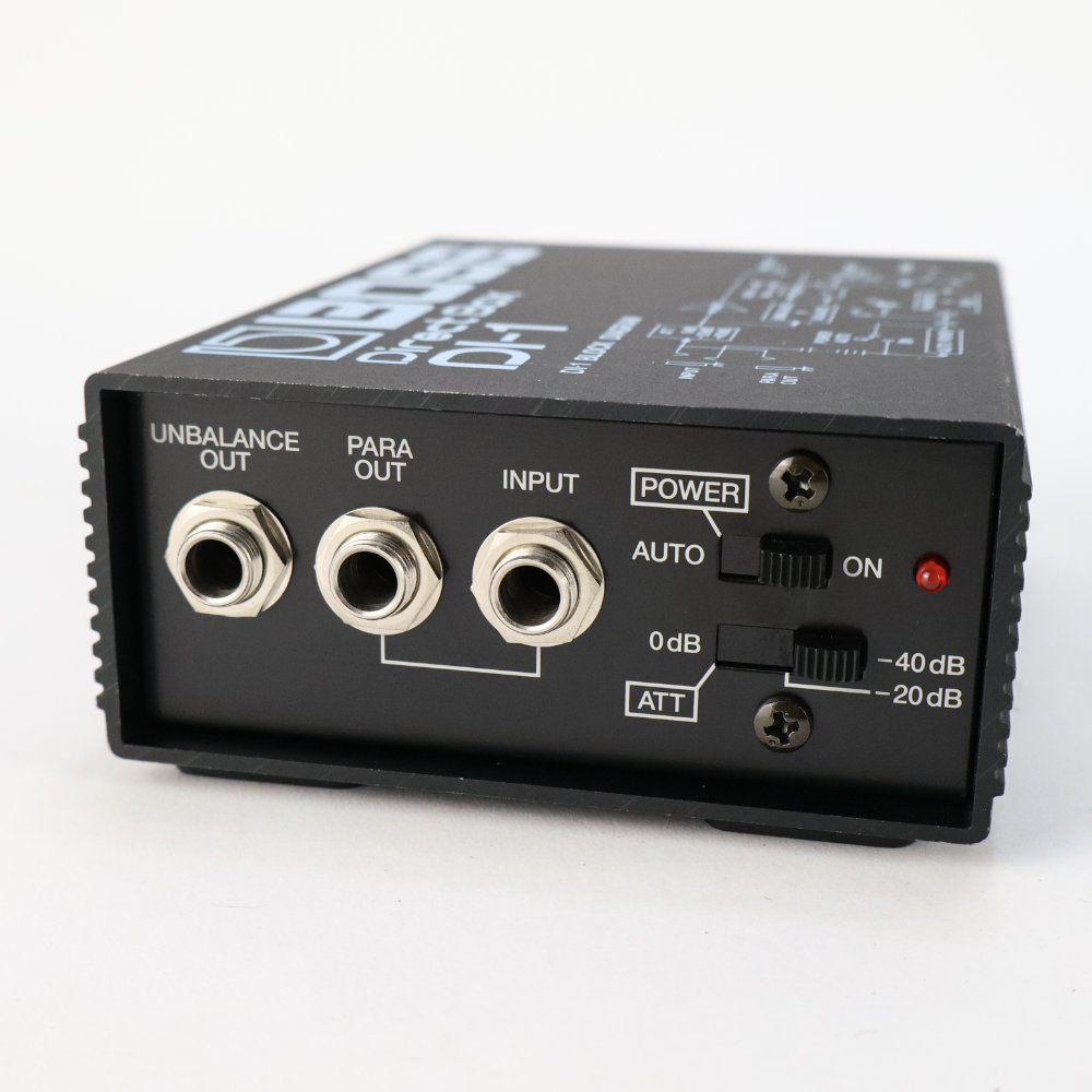 【中古】 ダイレクトボックス DIボックス BOSS DI-1 Direct Box D.Iボックス MADE IN JAPAN 日本製 側面