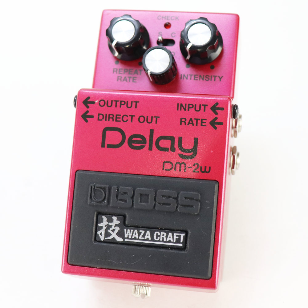 【中古】 アナログディレイ エフェクター BOSS DM-2W Delay WAZA CRAFT ギターエフェクター ディレイ