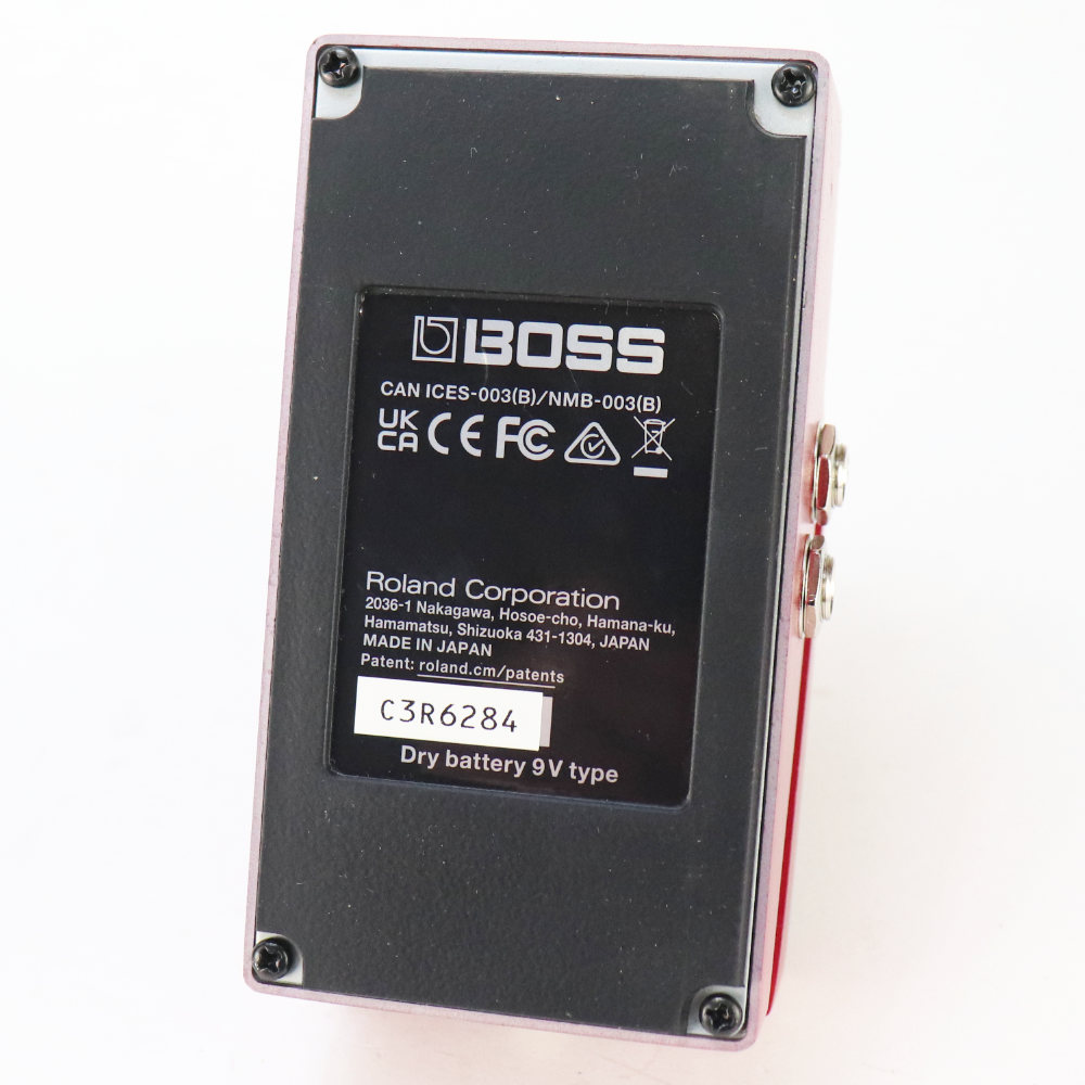 【中古】 アナログディレイ エフェクター BOSS DM-2W Delay WAZA CRAFT ギターエフェクター ディレイ 本体画像 裏