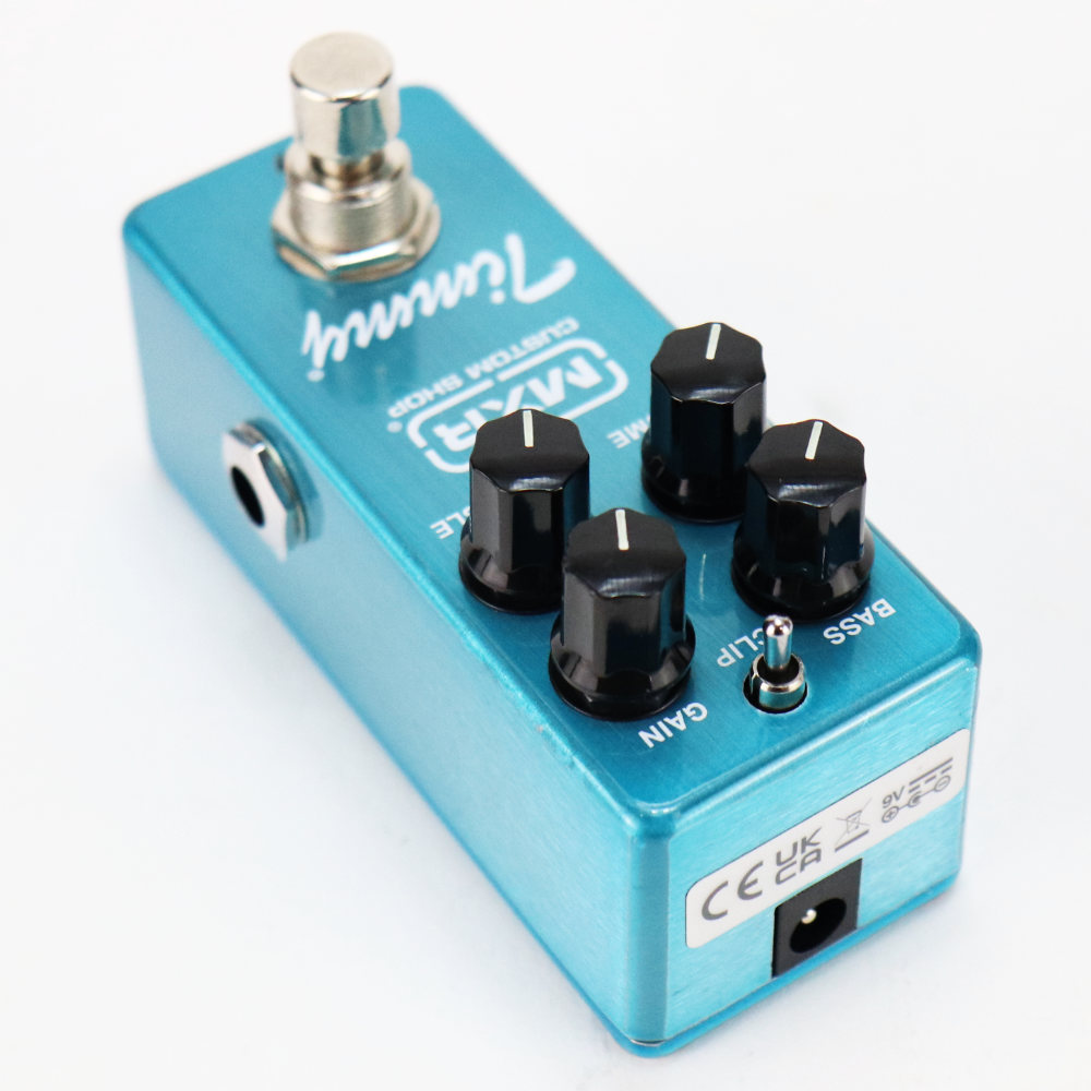 【中古】 MXR CSP027 Timmy OVER DRIVE オーバードライブ ギターエフェクター 本体画像 斜め 