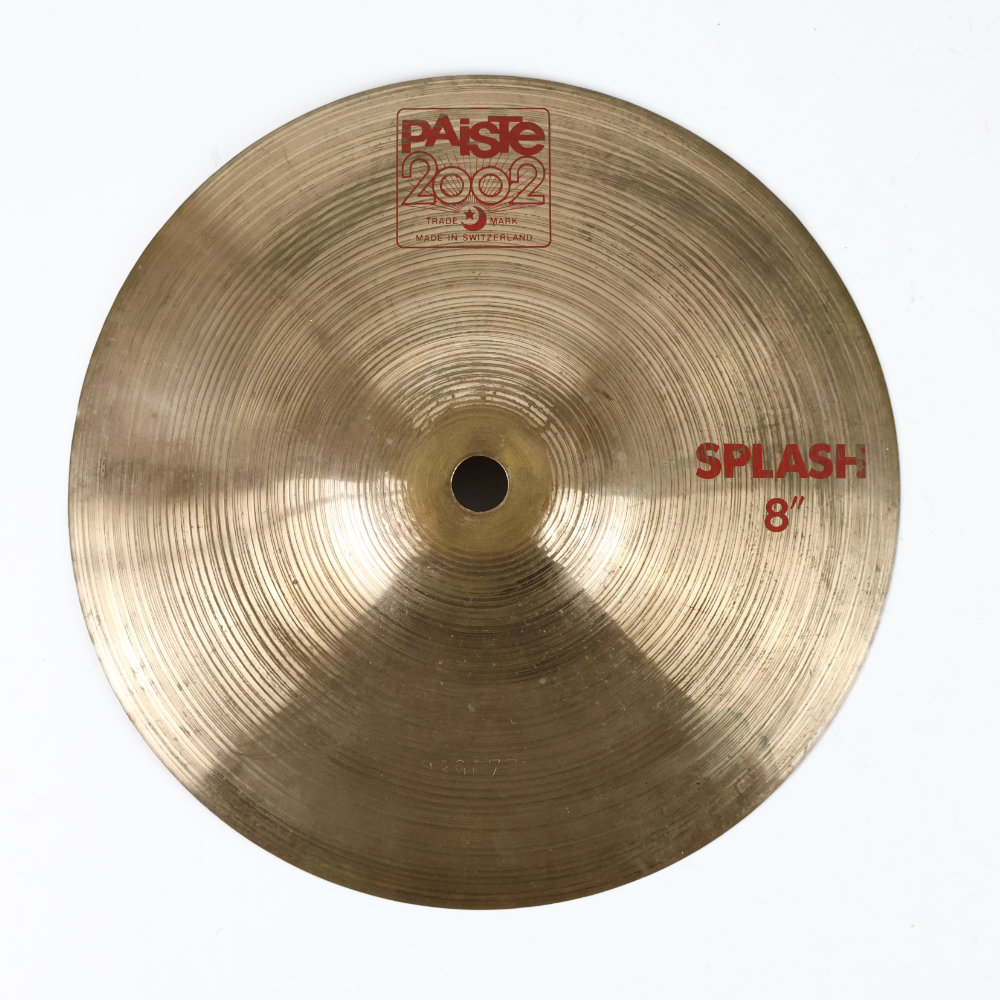 【中古】 スプラッシュシンバル パイステ PAISTE 2002 Splash 8インチ
