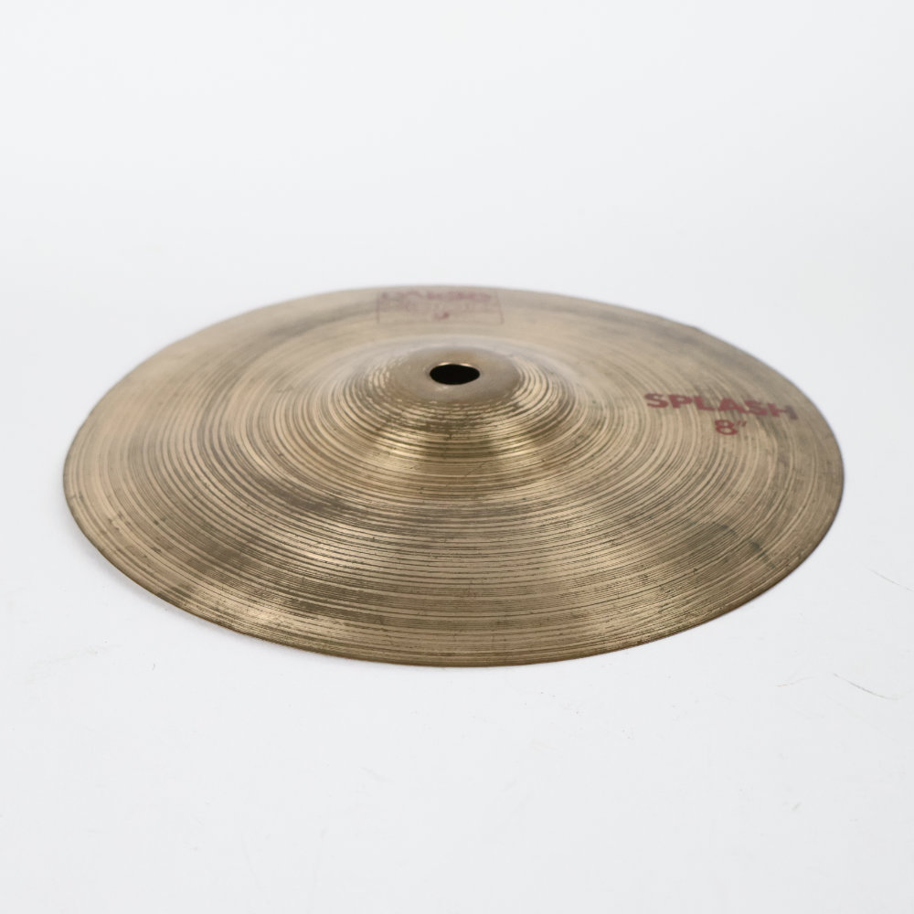 【中古】 スプラッシュシンバル パイステ PAISTE 2002 Splash 8インチ 全体