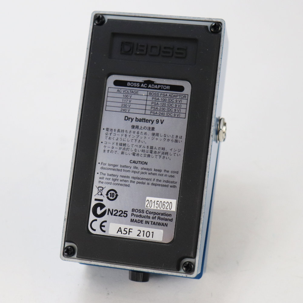 【中古】 オーバードライブ エフェクター BOSS BD-2W Blues Driver Waza Craft ギターエフェクター ブルースドライバー 底面
