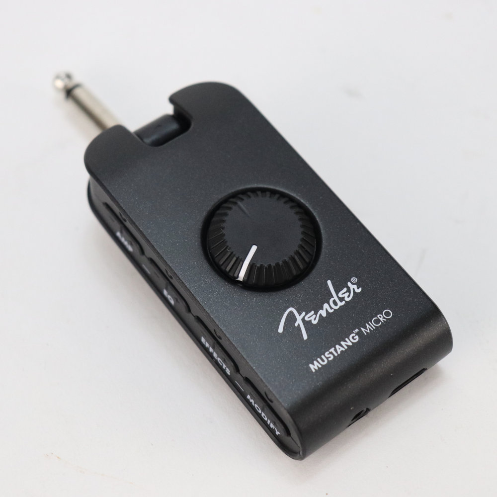 【中古】フェンダー ムスタングマイクロ  Fender Mustang Micro ヘッドフォンアンプ 小型ギターアンプ 全体
