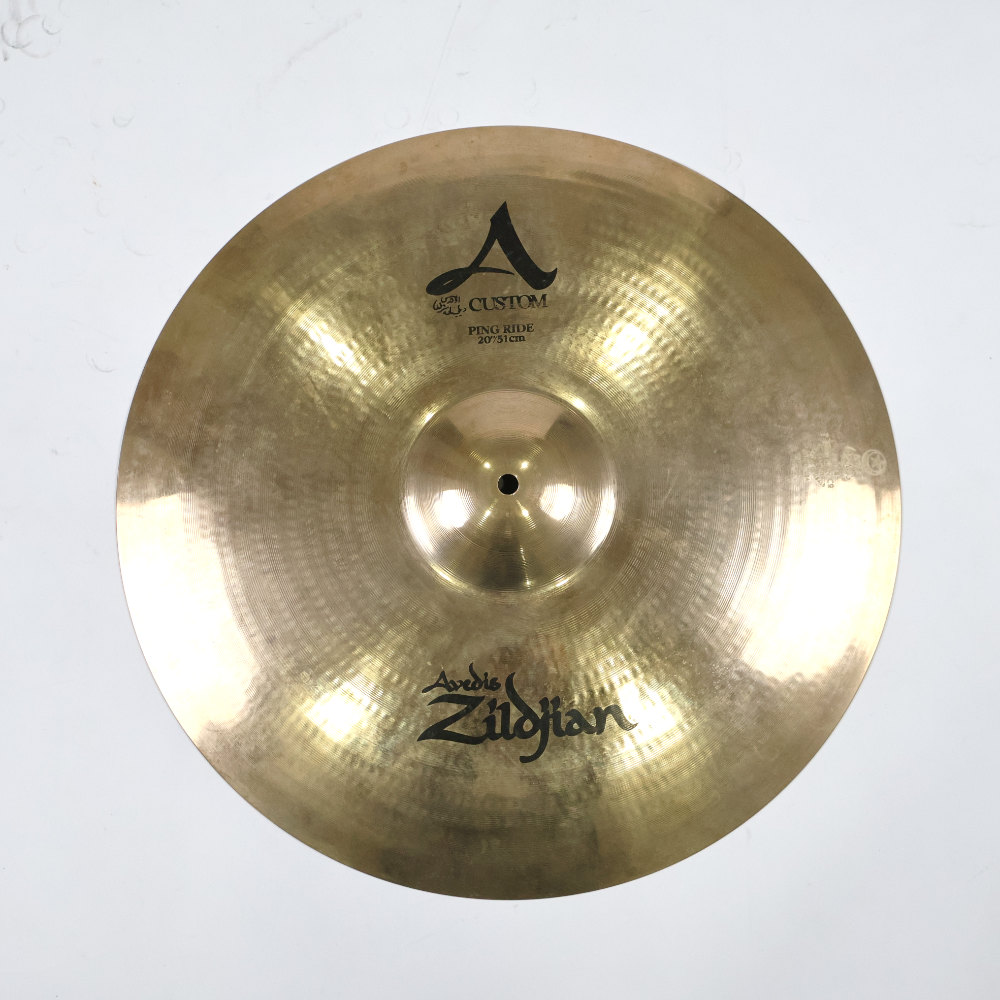 【中古】 ライドシンバル ジルジャン ZILDJIAN A CUSTOM PING RIDE 20インチ