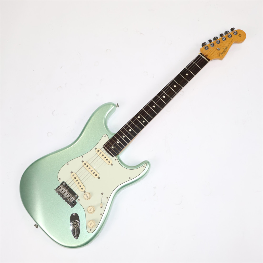 【中古】 エレキギター Fender American Professional II Stratocaster Rosewood Fingerboard Mystic Surf Green 2021年製 ロックペグへ交換あり フェンダー アメリカンプロフェッショナル2 ストラトキャスター 詳細画像