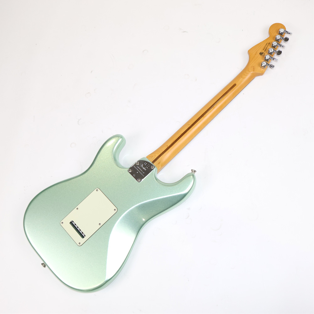 【中古】 エレキギター Fender American Professional II Stratocaster Rosewood Fingerboard Mystic Surf Green 2021年製 ロックペグへ交換あり フェンダー アメリカンプロフェッショナル2 ストラトキャスター 詳細画像