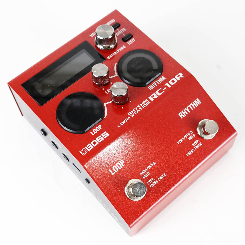 【中古】 BOSS RC-10R Rhythm Loop Station ルーパー ギターエフェクター 本体画像 斜め 2